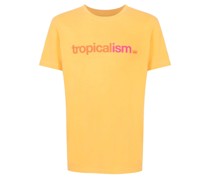 T-Shirt mit Tropicalism-Print