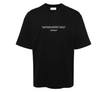 T-Shirt mit Established 2013-Print