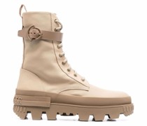 Stiefel mit Logo-Print