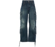 Dirt Bath wide-leg cargo jeans