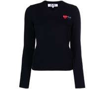Pullover mit Herzmotiv