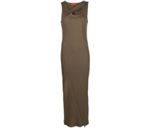 Geripptes Kleid