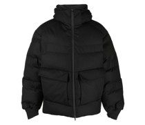 Daunenjacke mit Kapuze