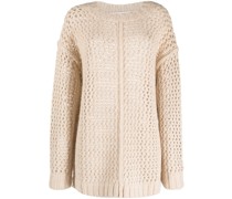 Pullover in Lochstrick