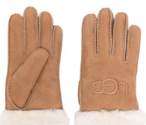 Handschuhe mit Logo-Stickerei
