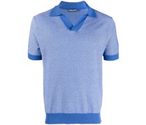 Gestricktes Poloshirt