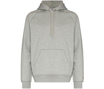 Hoodie mit Logo-Stickerei