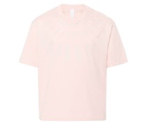 bolt-print cotton T-shirt
