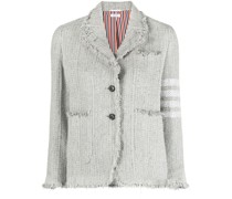 Tweed-Jacke mit Streifen