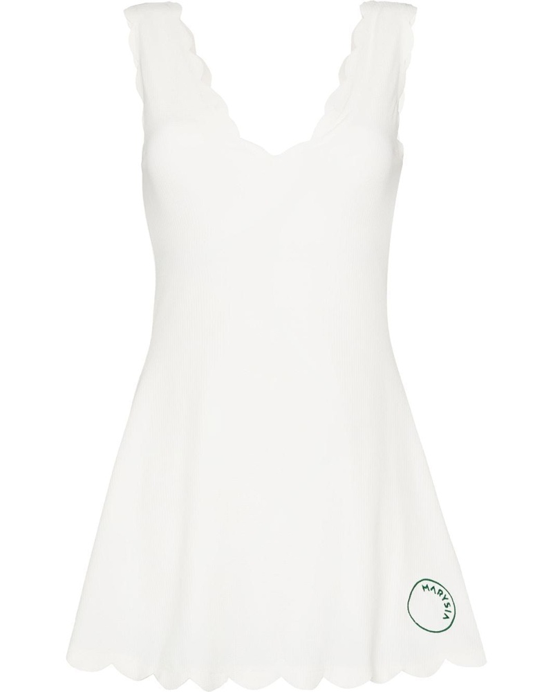 Marysia Damen Venus Kleid mit Wellenkanten