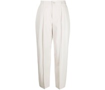 Weite High-Waist-Hose