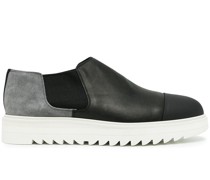 Chelsea-Boots mit Kontrasteinsatz