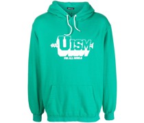 Hoodie mit Slogan-Print