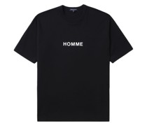 T-Shirt mit Homme-Print