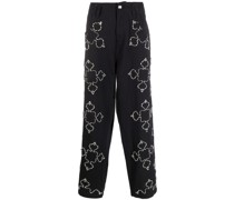 Hose mit Kristallen