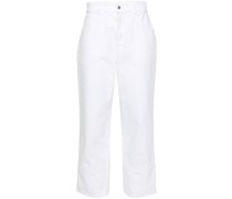 Halbhohe Cliff Cropped-Jeans