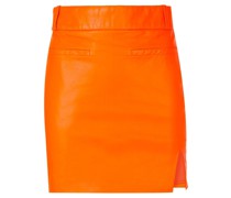 Minirock aus Leder