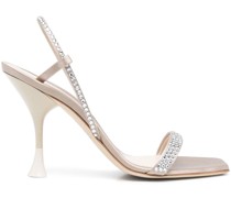 Sandalen mit Kristallen