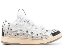 Curb studded sneakers