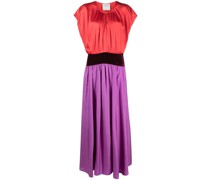 Maxikleid in Colour-Block-Optik