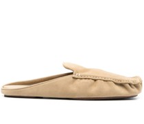 Slipper mit Raffungen