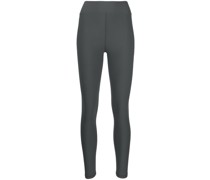 High-Waist-Leggings mit Logo-Print