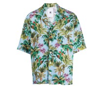 Hemd mit Hawaii-Print