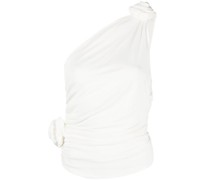 Gerafftes One-Shoulder-Top