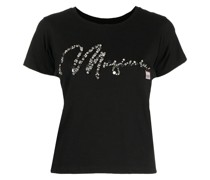 Musium Div. T-Shirt mit Pailletten