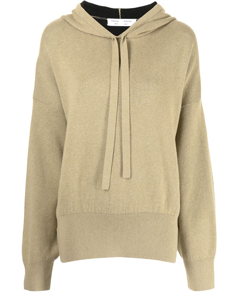 Proenza Schouler Damen Hoodie mit Schlitzen