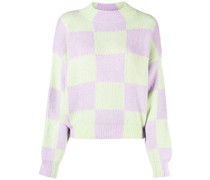 Pullover in Colour-Block-Optik