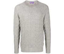 Pullover mit Zopfmuster