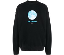Sweatshirt mit On the Go Moon-Print