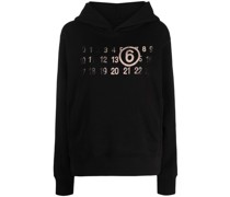 Cropped-Hoodie mit Logo