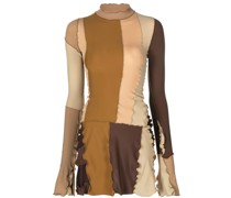 Midikleid im Patchwork-Look