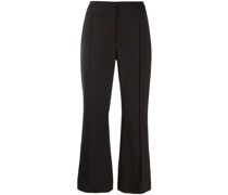 Cropped-Hose mit hohem Bund