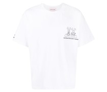 T-Shirt mit Hasen-Print