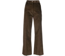 Maelle Cropped-Cordhose