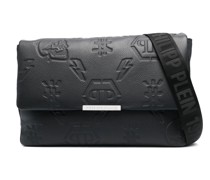 Schultertasche mit Monogramm