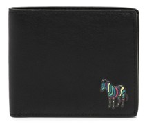 Portemonnaie mit Zebra-Patch