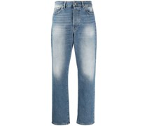 Gerade Jeans im Distressed-Look