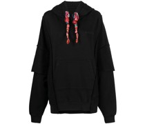 Hoodie mit Frottee-Finish