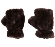 Ariel Handschuhe aus Faux Fur