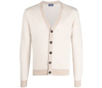 Cardigan mit geometrischem Muster