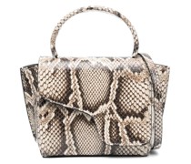 Handtasche mit Schlangen-Optik