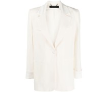 Blazer mit Satin-Finish