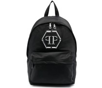 Rucksack mit Logo-Schild