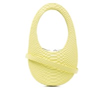 Schultertasche mit Schlangeneffekt