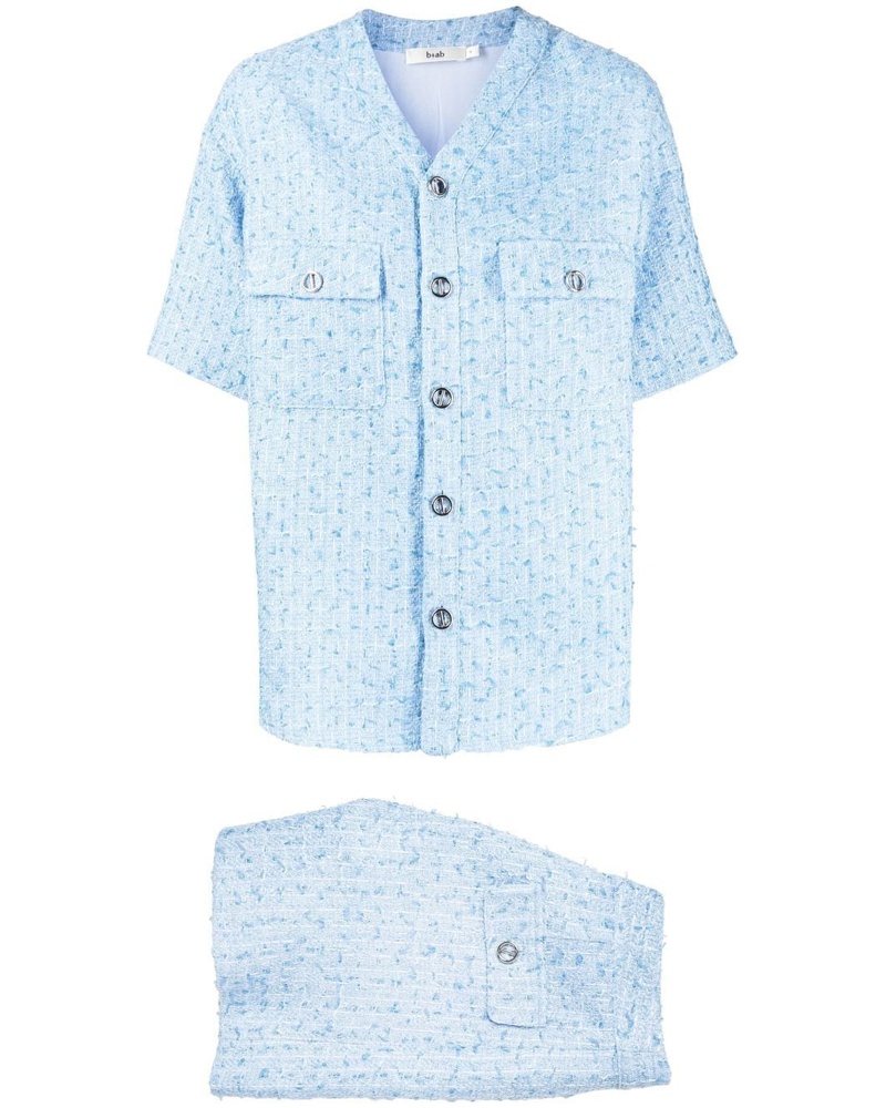 b+ab Damen Tweed-Anzug