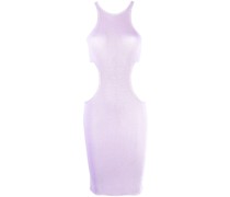 Gestricktes Kleid mit Cut-Out